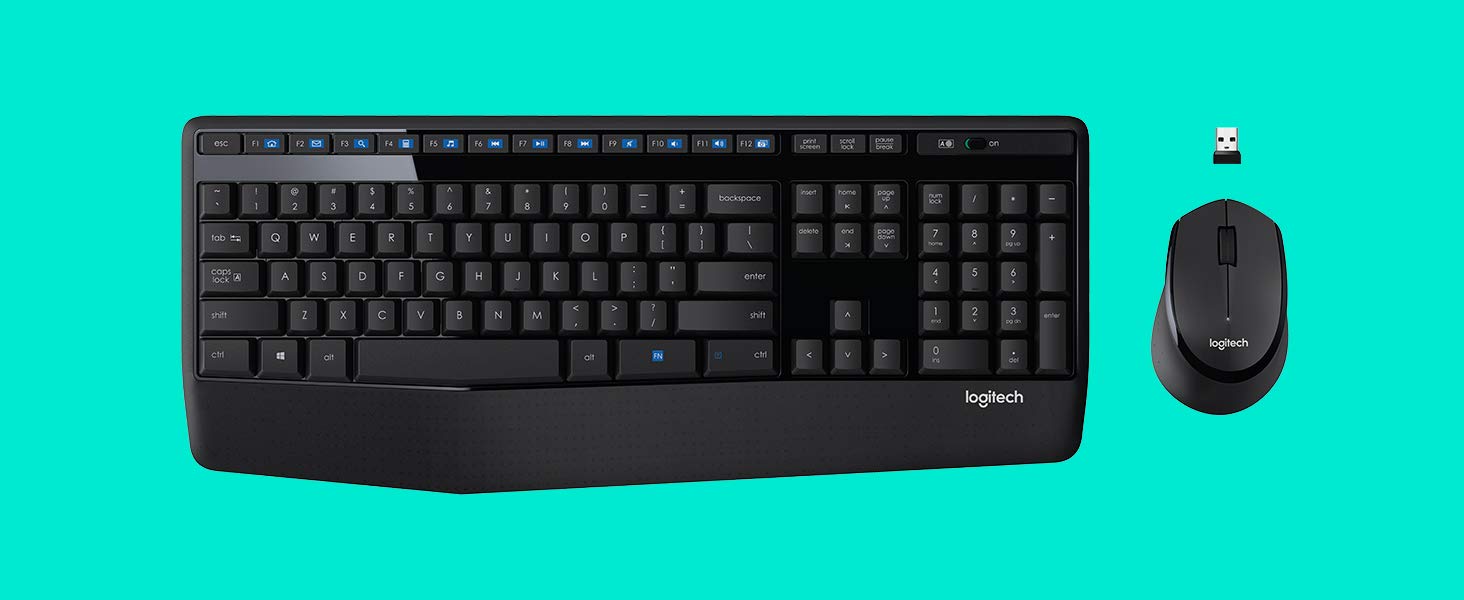 Bộ bàn phím chuột không dây Logitech MK345 (920-012926) 1