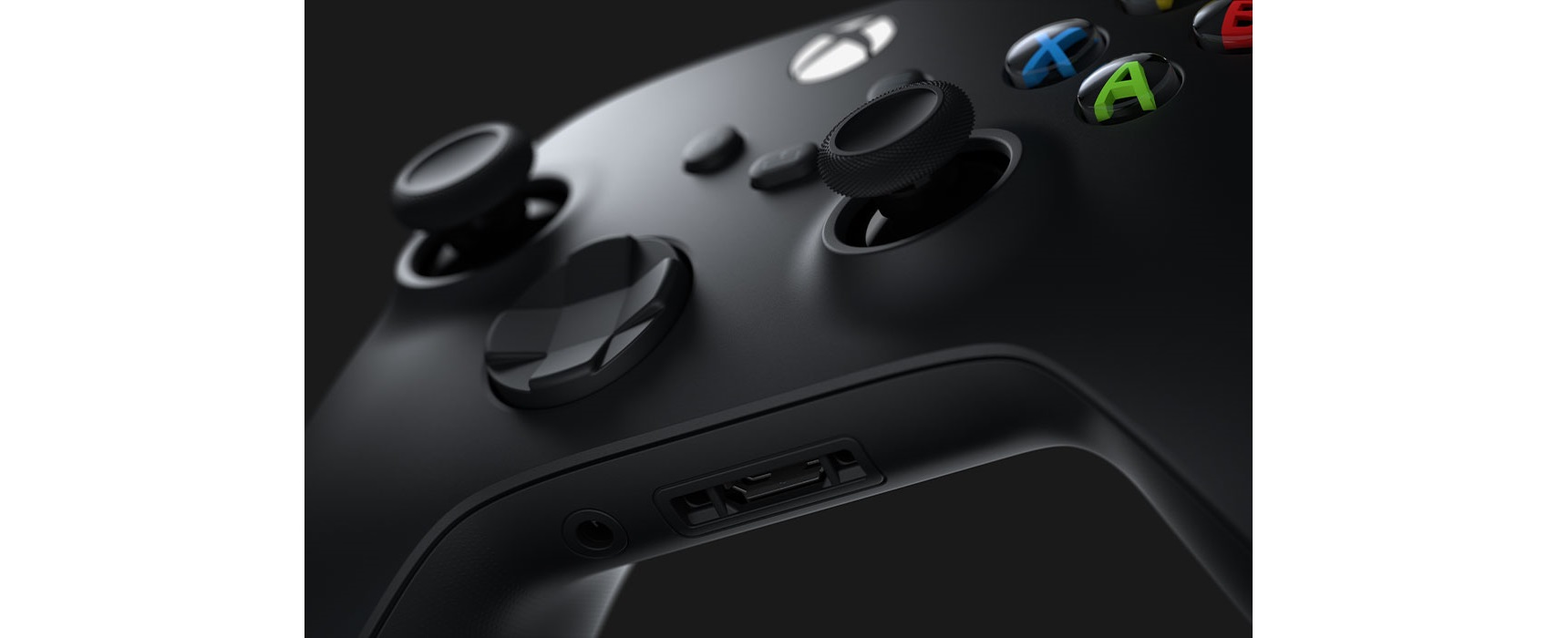 Tay Cầm Chơi Game Xbox Series X Controller - Carbon Black Màu Đen + USB Adapter Không Dây 6