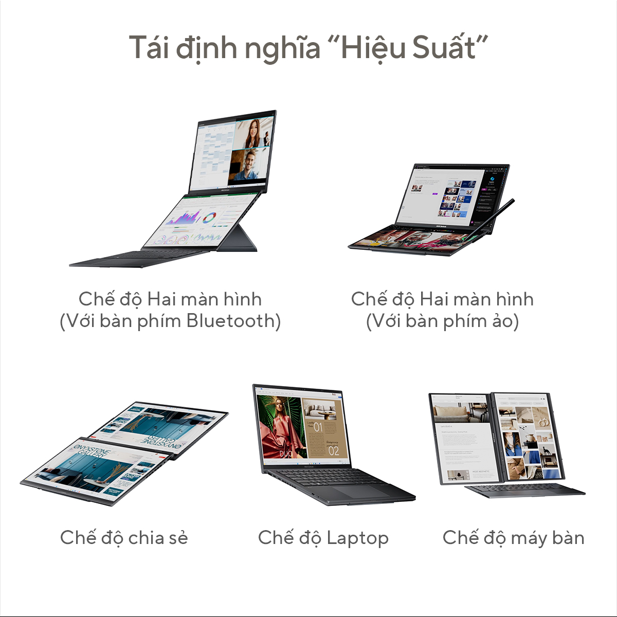 Laptop Asus ZenBook Duo UX8406MA-PZ307W 