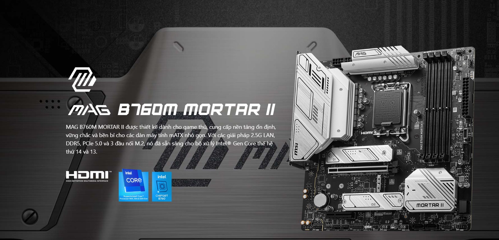Mainboard MSI MAG B760M MORTAR II DDR5 