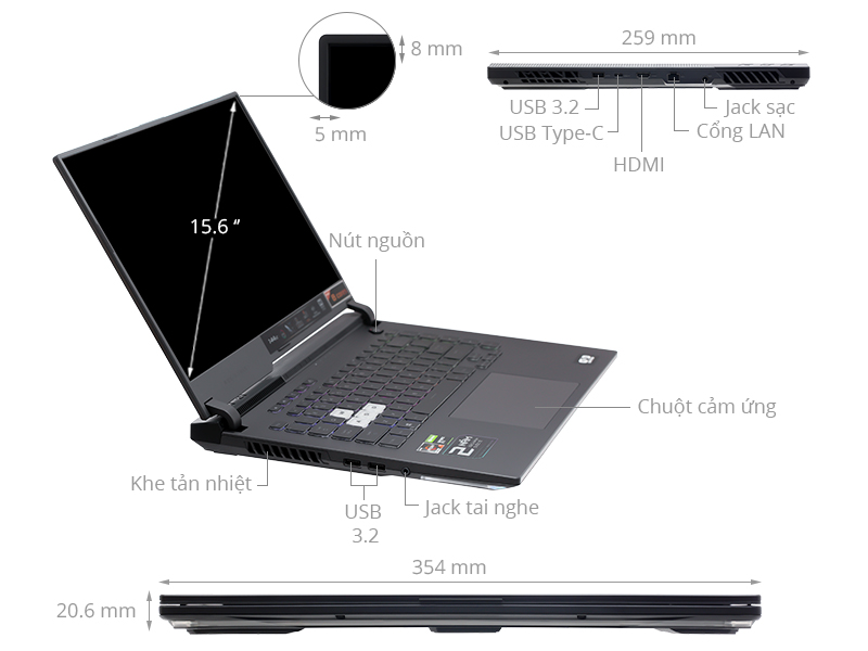 Laptop Asus Gaming ROG Strix G15 