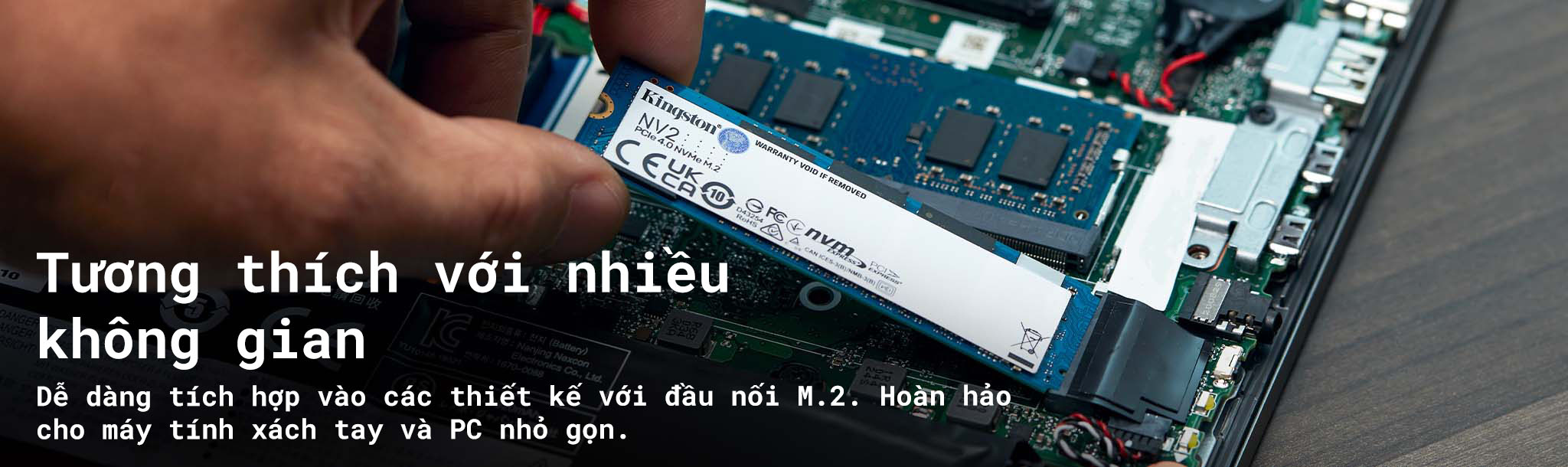 Ổ cứng SSD Kingston SNV2S  NVMe M.2 2280 PCIe Gen 4x4