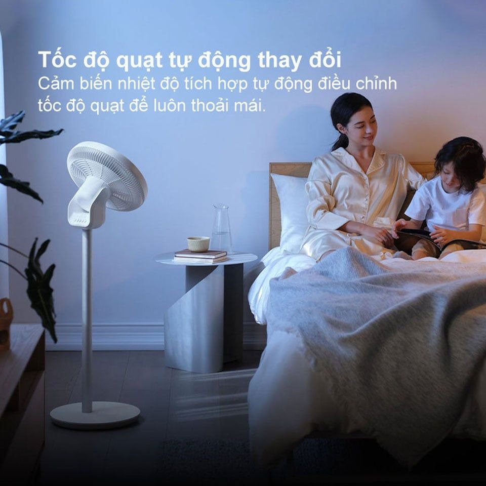 Quạt đứng tích điện Smartmi Gen 3 Pro - ZLBPKQXHS02ZM - Bản quốc tế - Màu trắng (QUAT042) 3