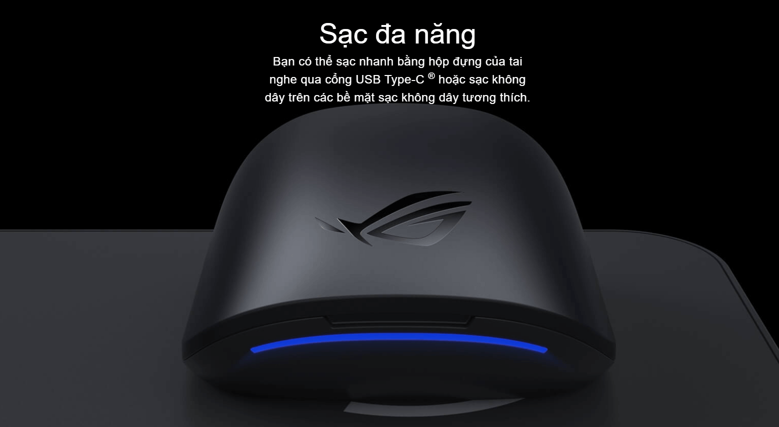 Tai nghe Asus ROG Cetra True Wireless White 6