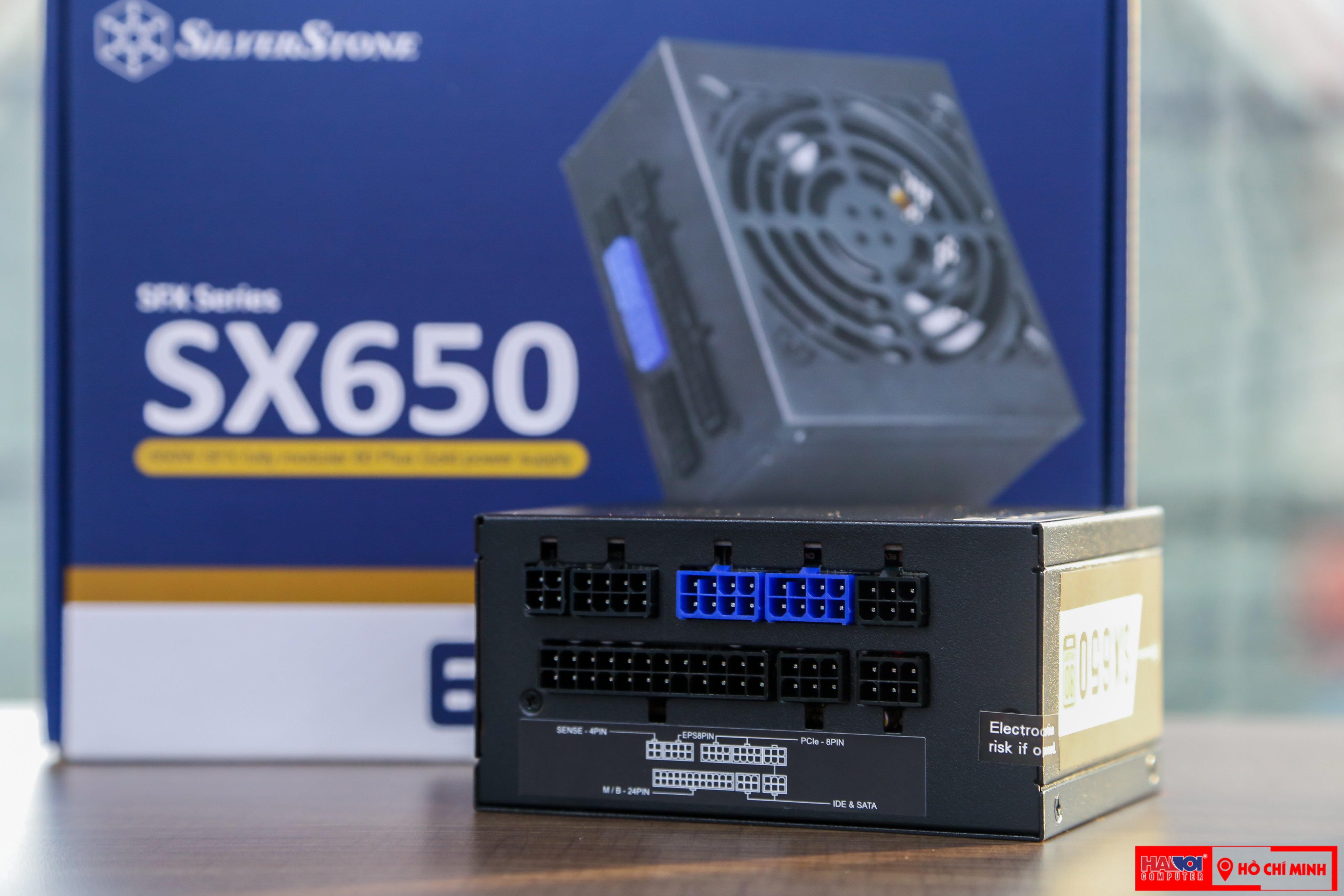 Nguồn SilverStone SFX SST SX650 G 650W (80 Plus Gold/Full Modular/Màu Đen) 