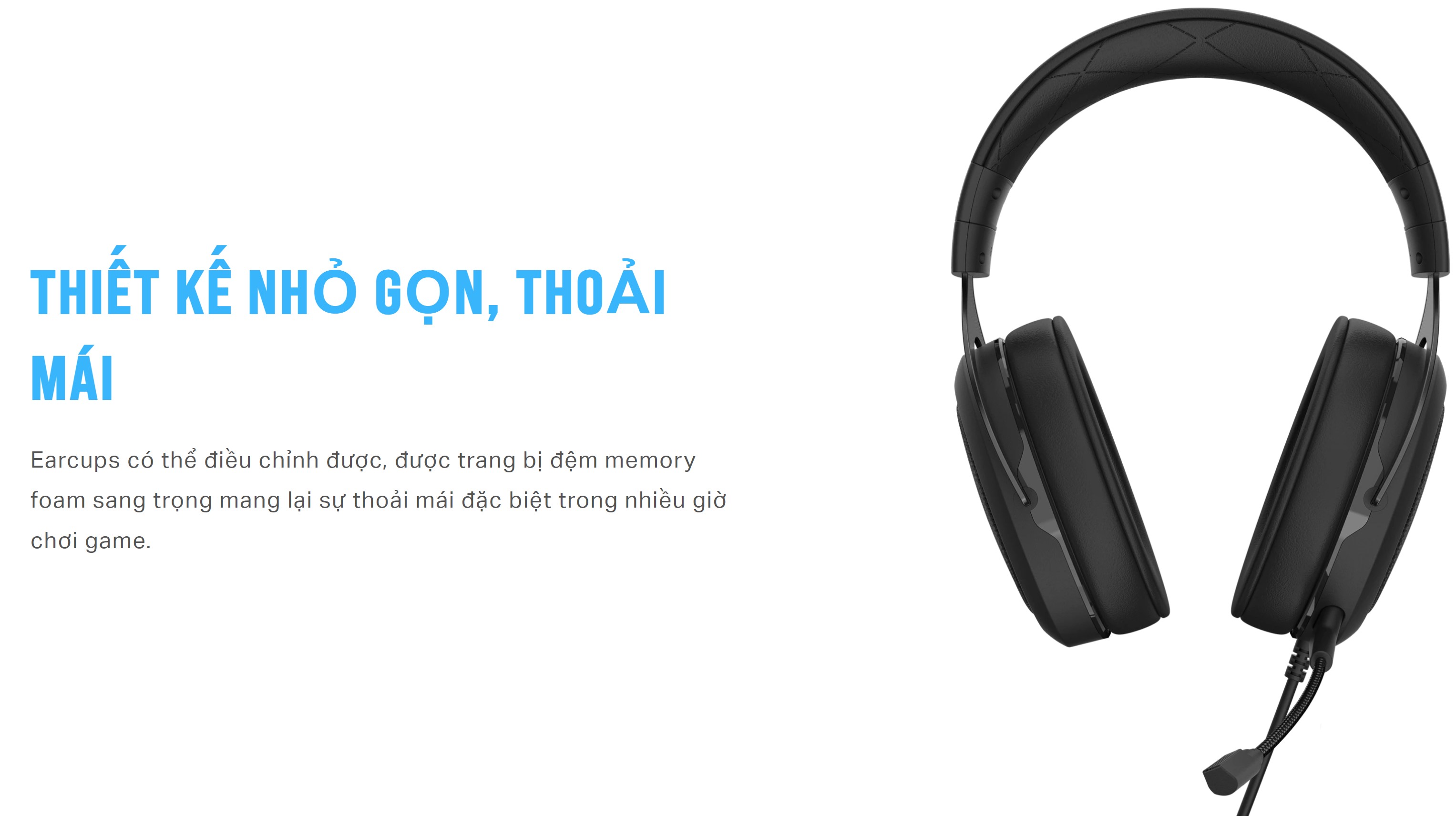 Tai nghe Gaming Corsair HS50 PRO Stereo