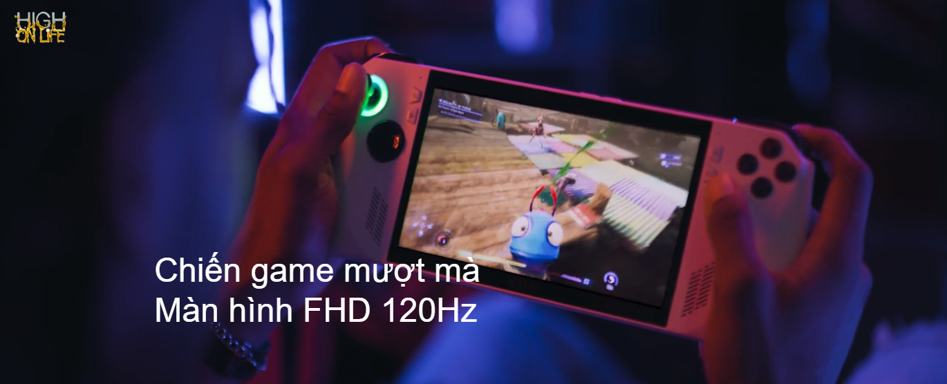 Máy chơi game cầm tay Asus ROG Ally - AMD Ryzen Z1 10