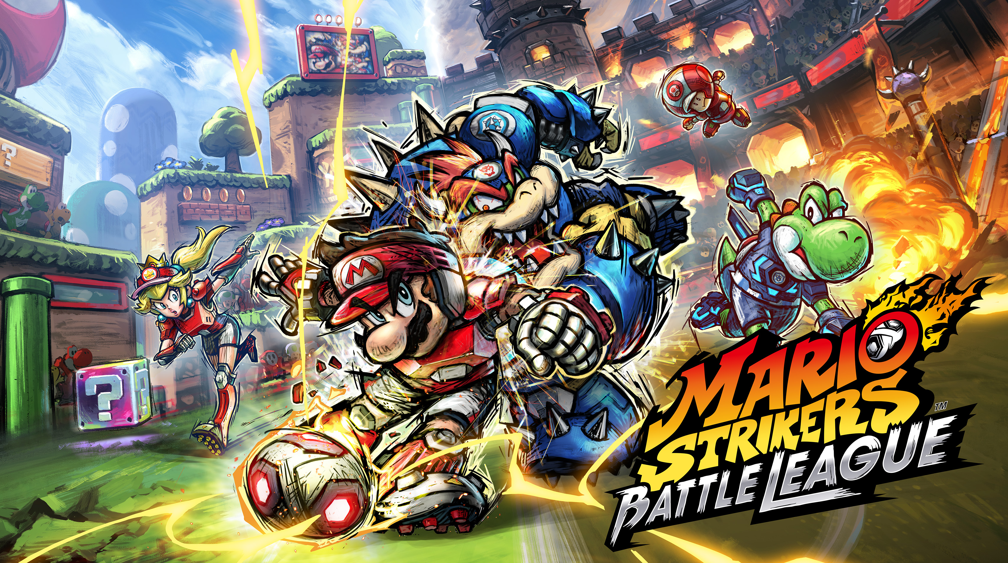 Thẻ Game Nintendo Switch - Mario Strikers : Battle League 1