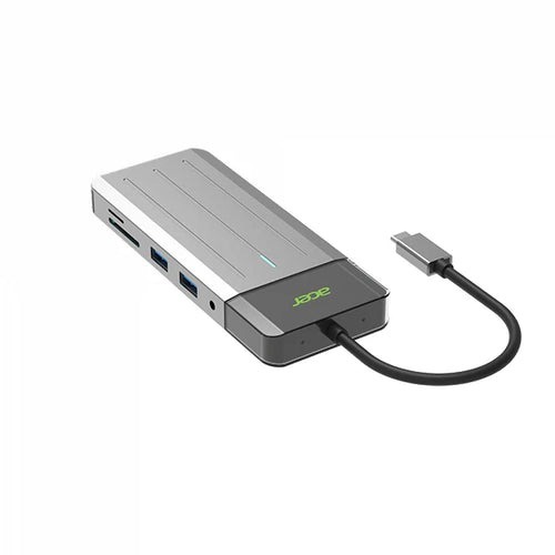 Bộ chuyển đổi 7 trong 1 Acer travel dock ZL.DCK11.004 (từ usb type c sang hdmi + vga + usb3.0 + rj45 + pd) 2 