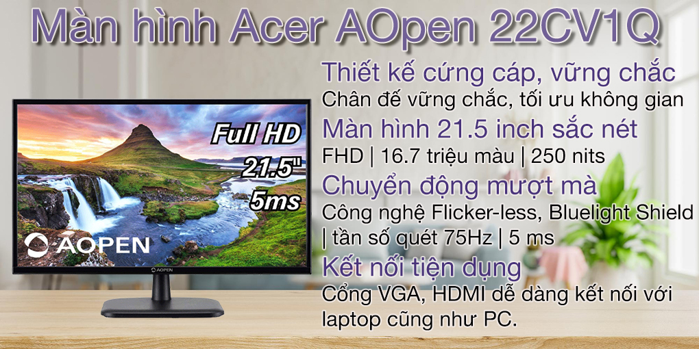 Màn hình Acer AOpen 22CV1Q 1