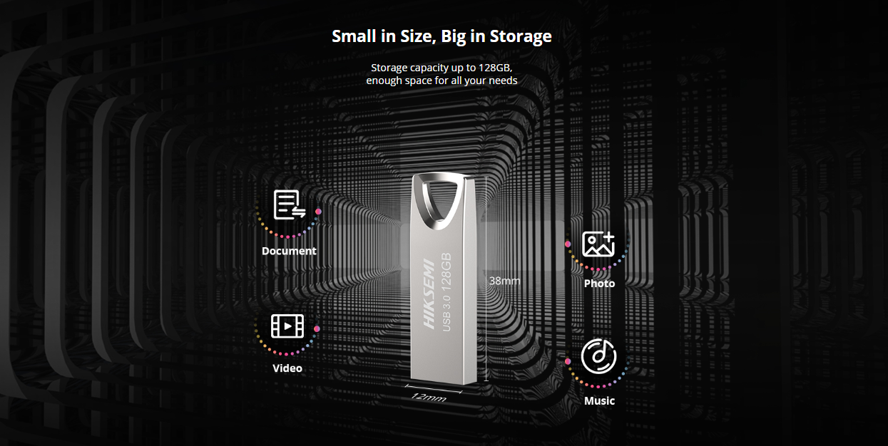 USB Hiksemi 64GB USB2.0 M200 (HS-USB-M200(STD)/64G) ảnh 2