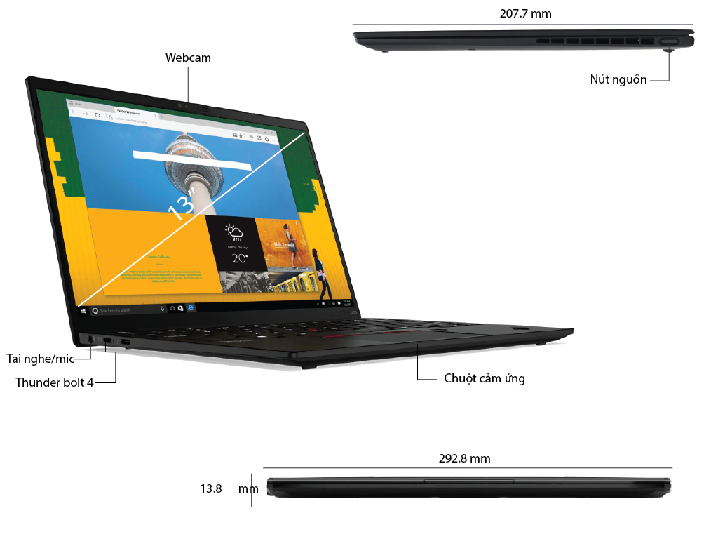 Laptop Lenovo Thinkpad X1 Nano Gen 1
