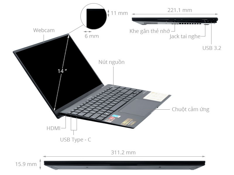 Laptop Asus ZenBook
