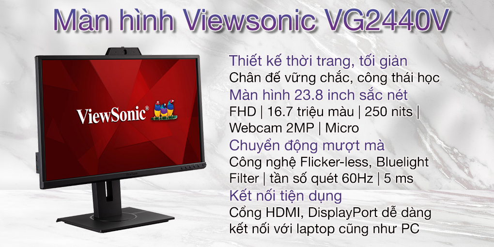 Màn hình Viewsonic VG2440V 1
