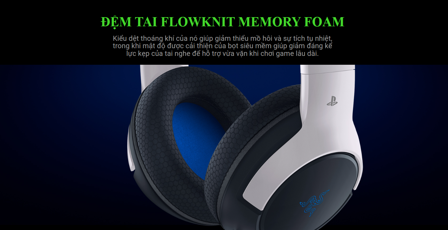 Tai nghe Gaming Razer Kaira X-Licensed PlayStation 5 Wired 4