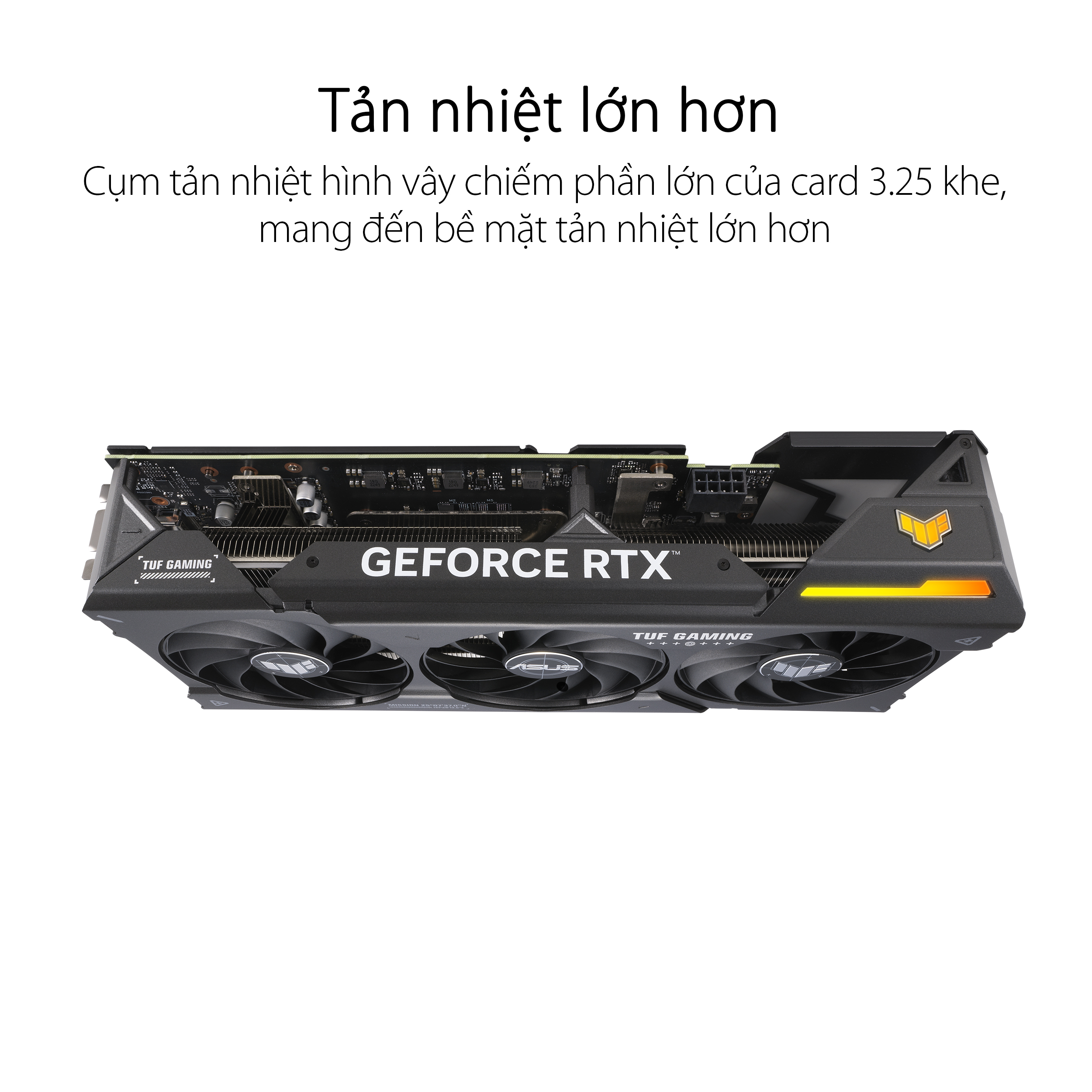 Card màn hình Asus TUF RTX 4070-12G-GAMING GDDR6X (