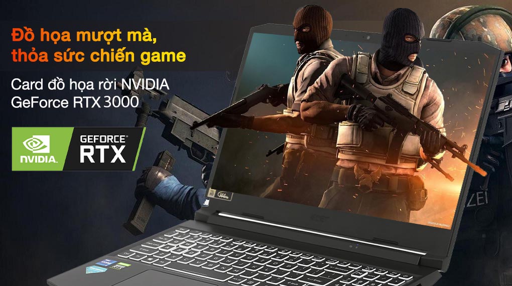 Laptop Acer Gaming Nitro 5 AN515-57-56S5 (NH.QEKSV.001)