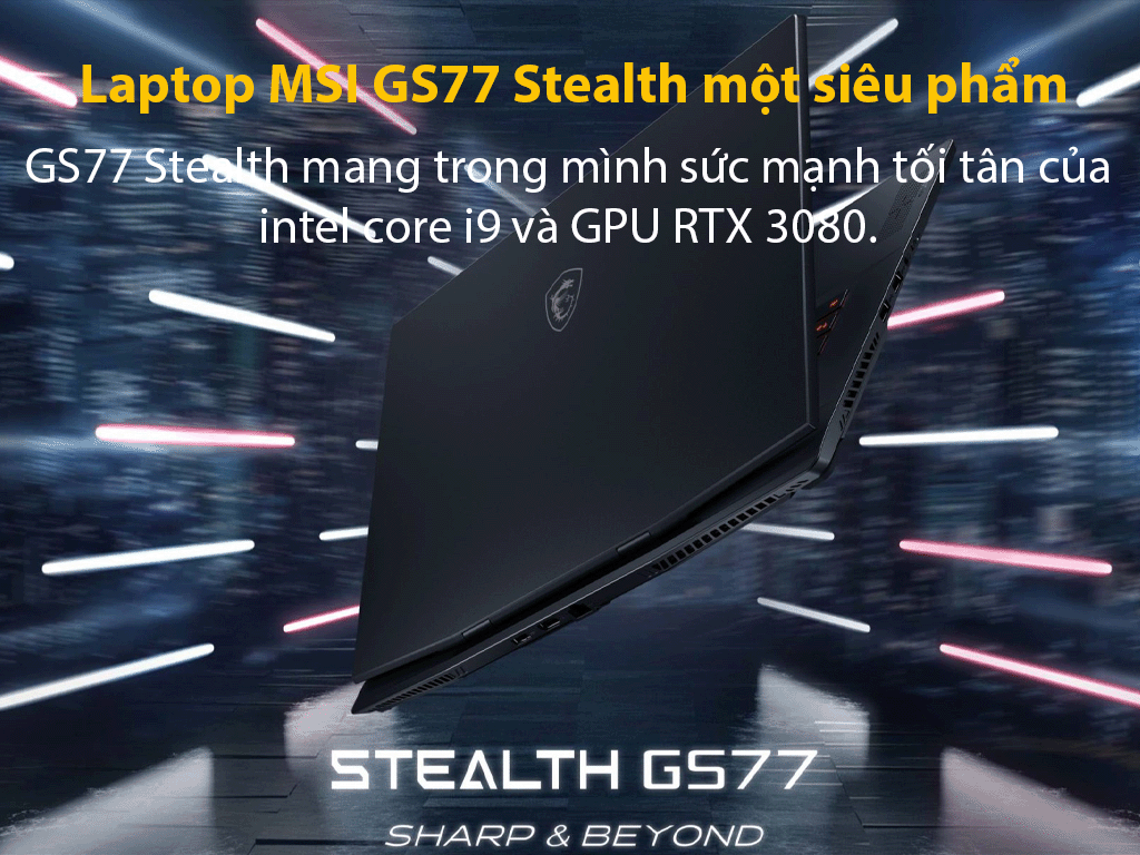 Laptop MSI Gaming GS77 Stealth
