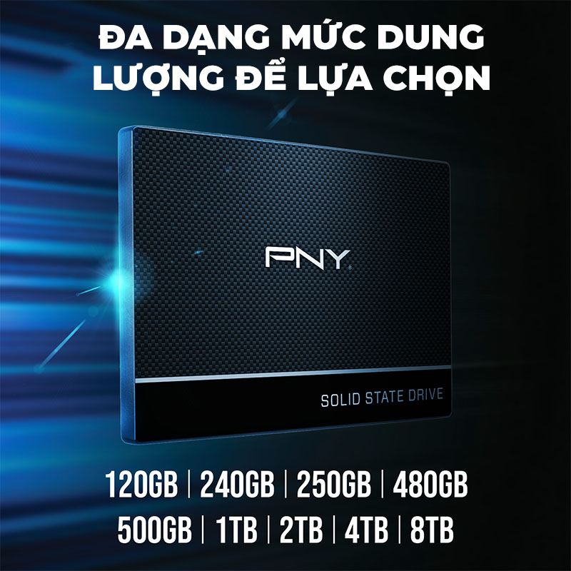 Ổ cứng SSD PNY CS900  2.5: SATA3 