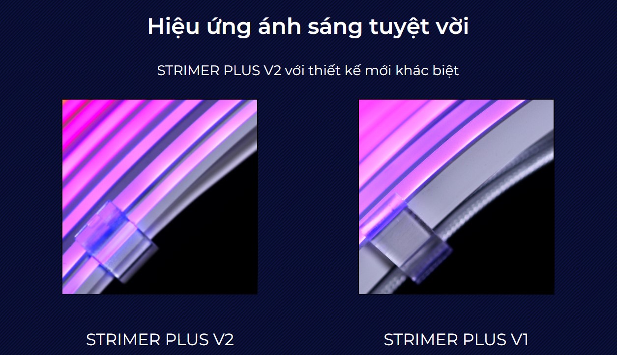Dây nguồn nối dài Lian Li Strimer Plus 24 Pin ARGB (V2)