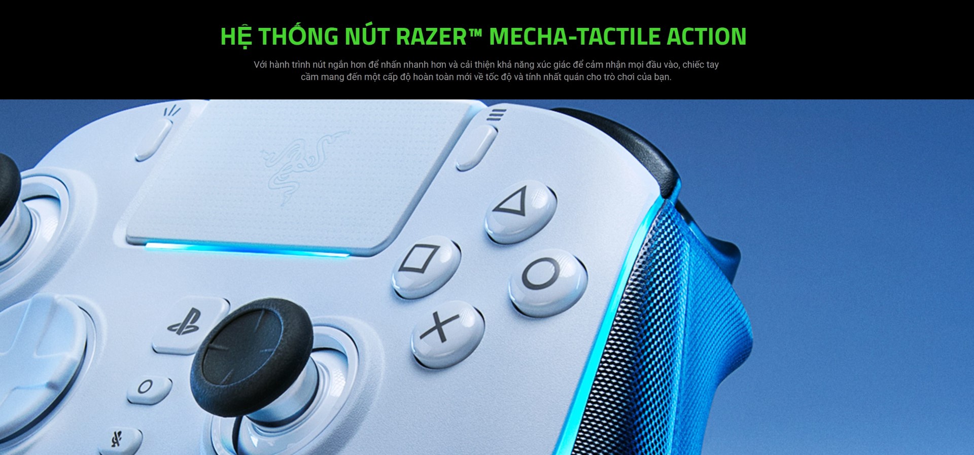 Tay cầm chơi game Razer Wolverine V2 Pro-Wireless PlayStation 5 (PS5) PC Gaming Controller - RZ06-04710100-R3A1