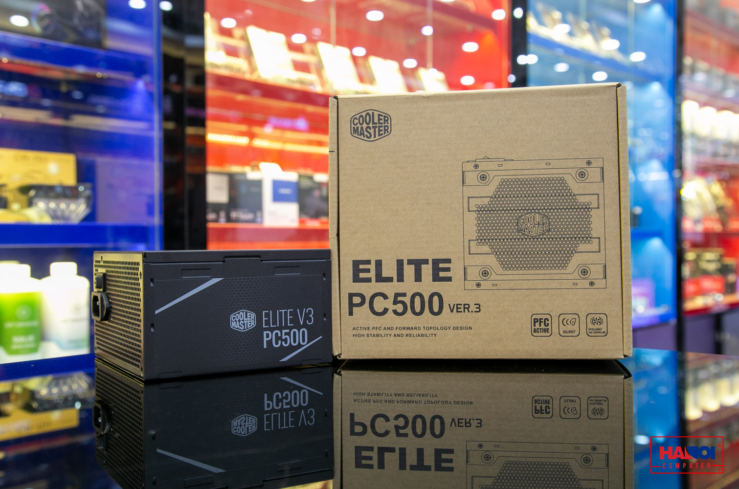 Nguồn máy tính Cooler Master Elite V3 230V PC500 500W (Màu Đen) unboxing