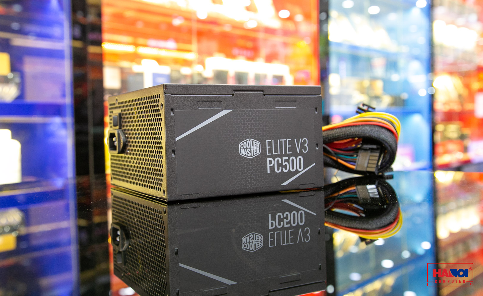 Nguồn máy tính Cooler Master Elite V3 230V PC500 500W (Màu Đen) tổng thể