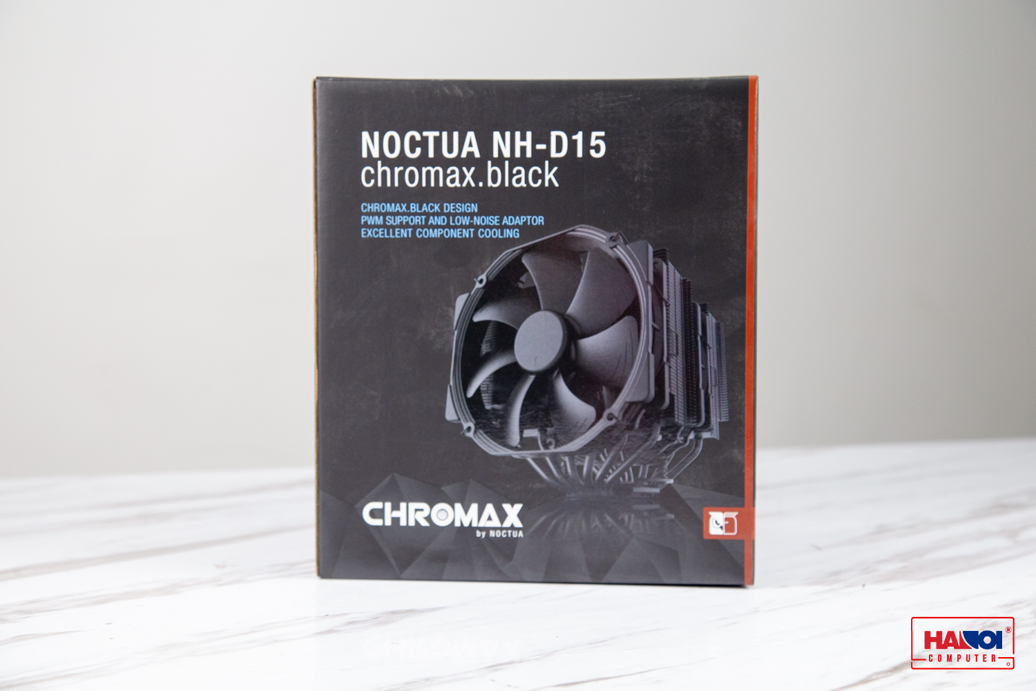 Tản nhiệt khí NOCTUA NH-D15 Chromax Black full box