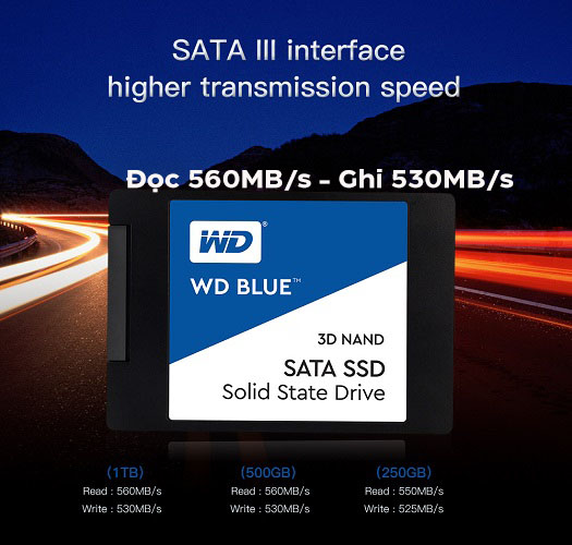 Ổ cứng SSD WD Blue 