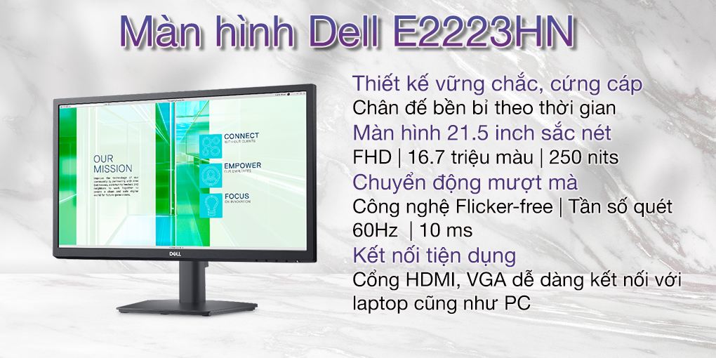 Màn hình Dell E2223HN 1