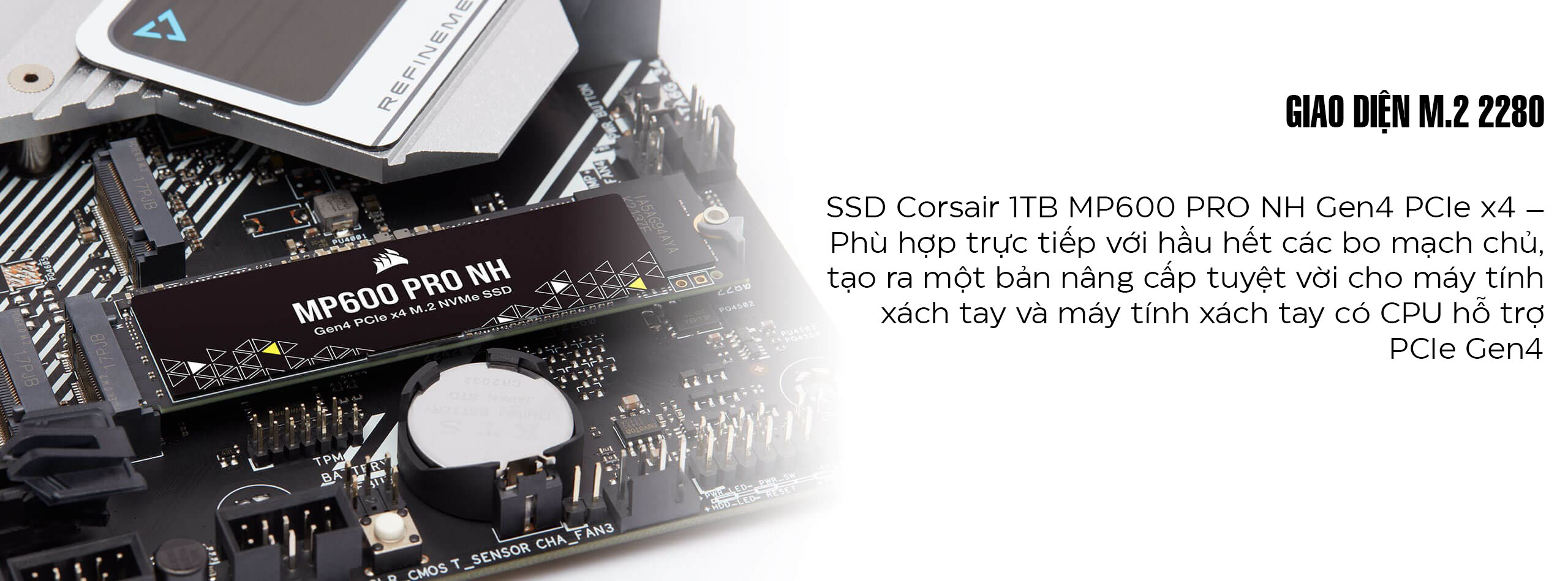 SSD Corsair MP600 PRO NH Gen4 PCIe x4