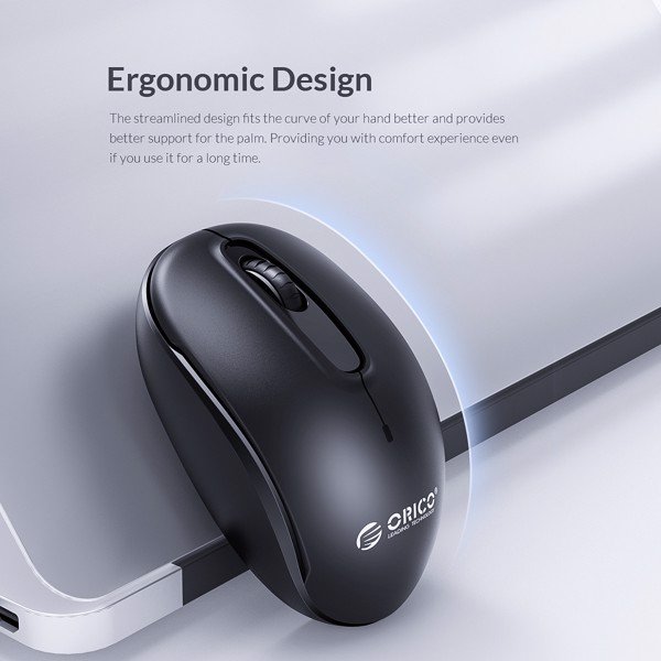 Chuột Không dây Orico WDM-V2C (USB/trắng) 3