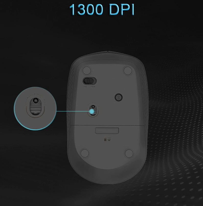 Chuột không dây Rapoo M100 Silent màu Xám đen (USB/Bluetooth) 4