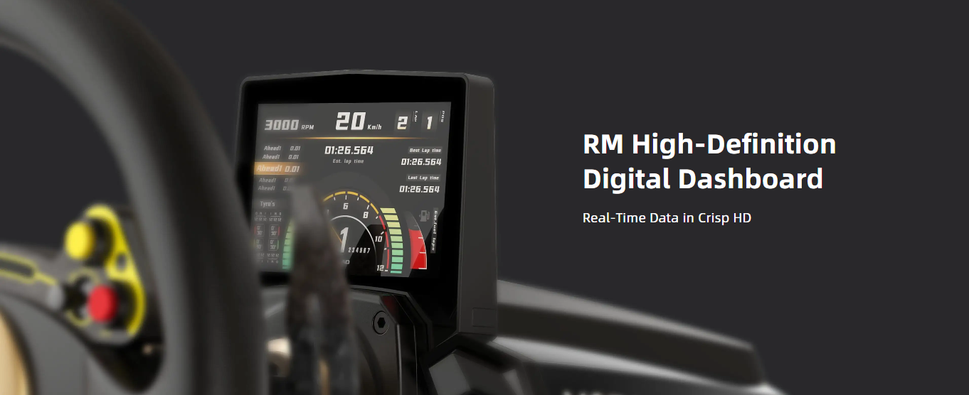 Bảng hiển thị kỹ thuật số Moza RM Digital Dashboard 1