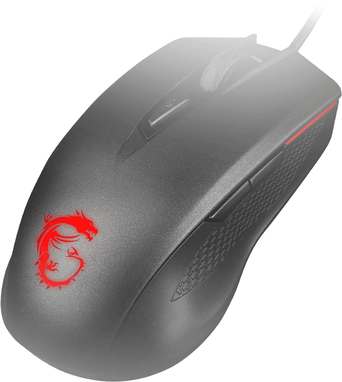 Chuột chơi game MSI GAMING CLUTCH GM40 Black 2