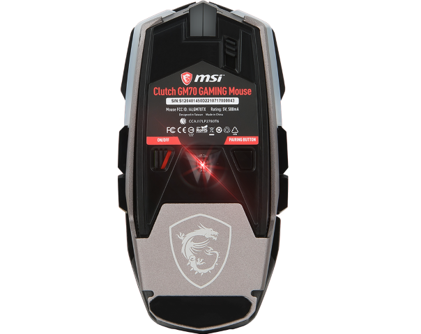 Chuột chơi game MSI GAMING CLUTCH GM70 3