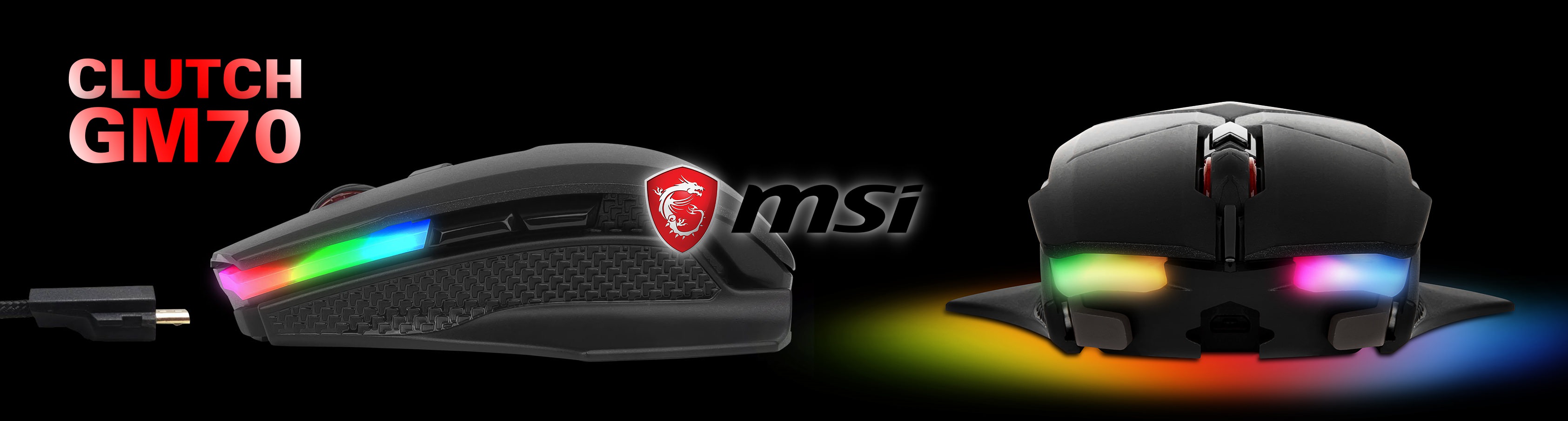 Chuột chơi game MSI GAMING CLUTCH GM70