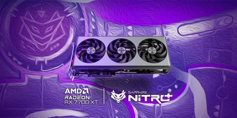 Card màn hình SAPPHIRE NITRO+ RX 7700 XT GAMING OC 12GB