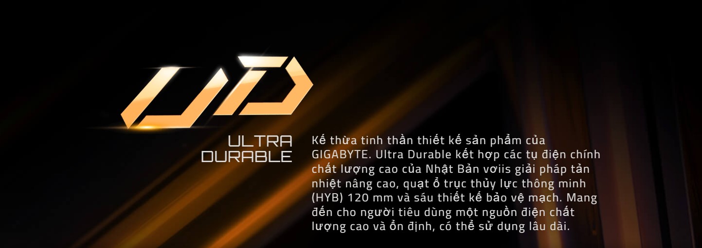 Nguồn Gigabyte UD750GM 750W (80 Plus Gold/Full Modular/Màu Đen) 