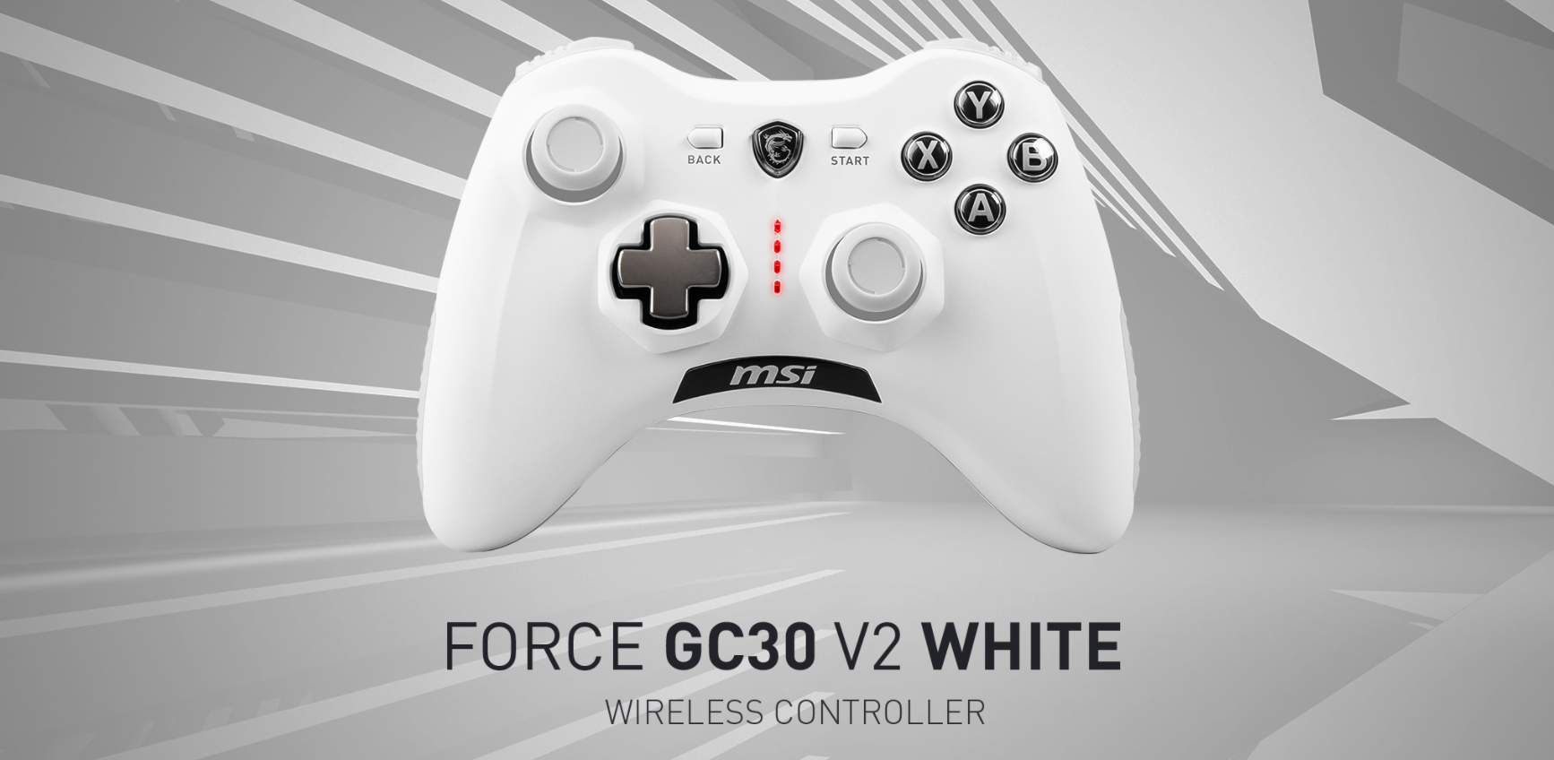 Tay cầm chơi game không dây MSI Force GC30 V2 Màu Trắng 1