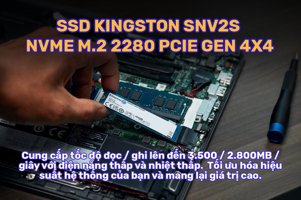 SSD Kingston SNV2S NVMe M.2 2280 PCIe Gen 4x4