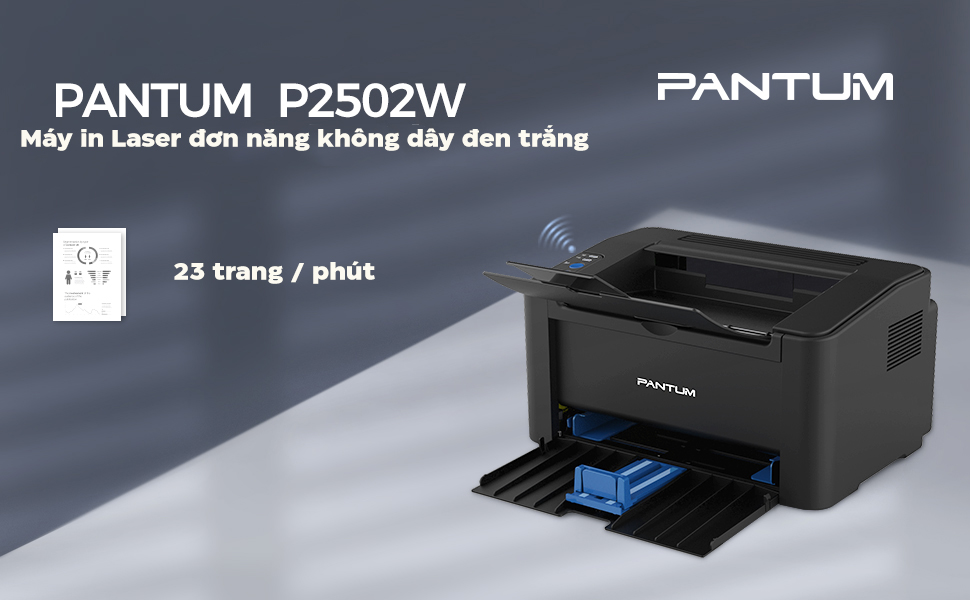 Máy in laser đơn năng Pantum P2505W