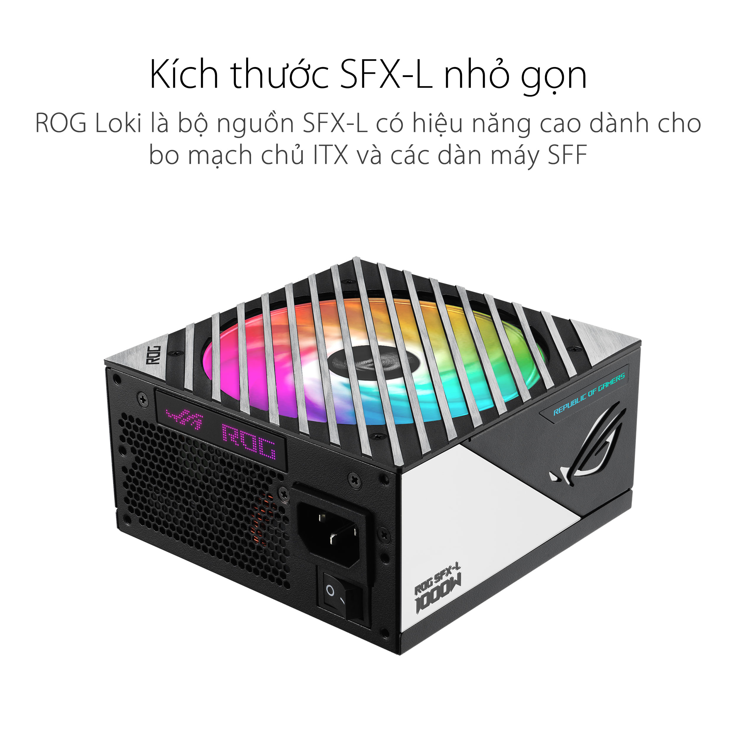 Nguồn Asus ROG Loki SFX-L 850W Platinum