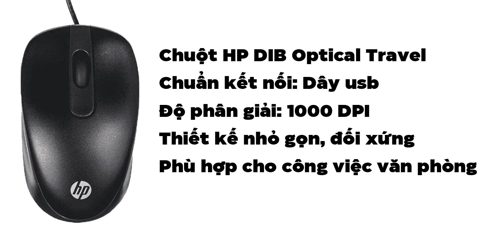 Chuột vi tính có dây DIB Optical Travel USB Mouse 1