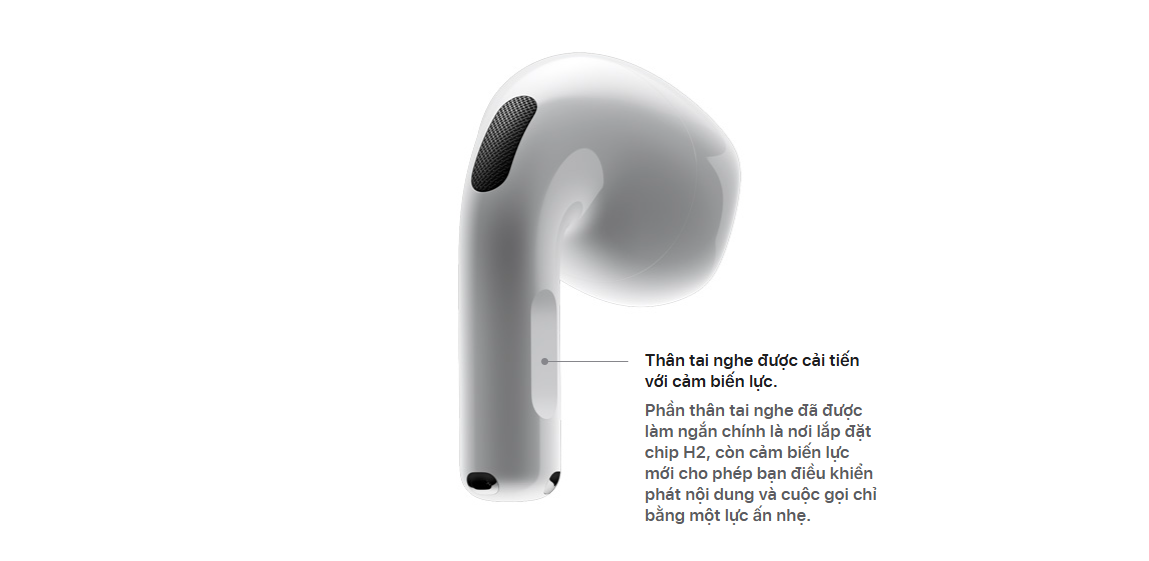 Tai nghe Bluetooth Apple AirPods 4 2024 (MXP63) 4