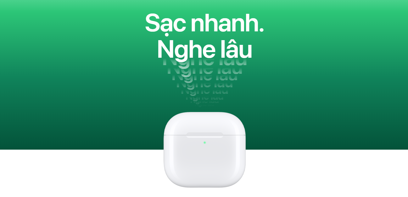 Tai nghe Bluetooth Apple AirPods 4 2024 (MXP63) 6