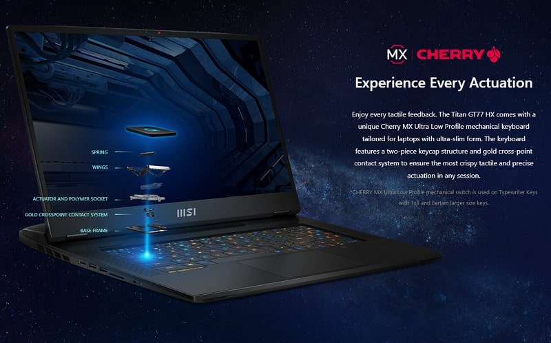 Laptop MSI Gaming GT77 HX Titan (13VI-077VN)