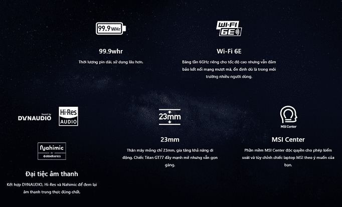 Laptop MSI Gaming GT77 HX Titan (13VI-077VN)