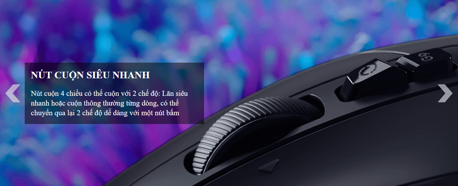Chuột game không dây Logitech G502X RGB Plus Lightspeed đen (910-006164) 7