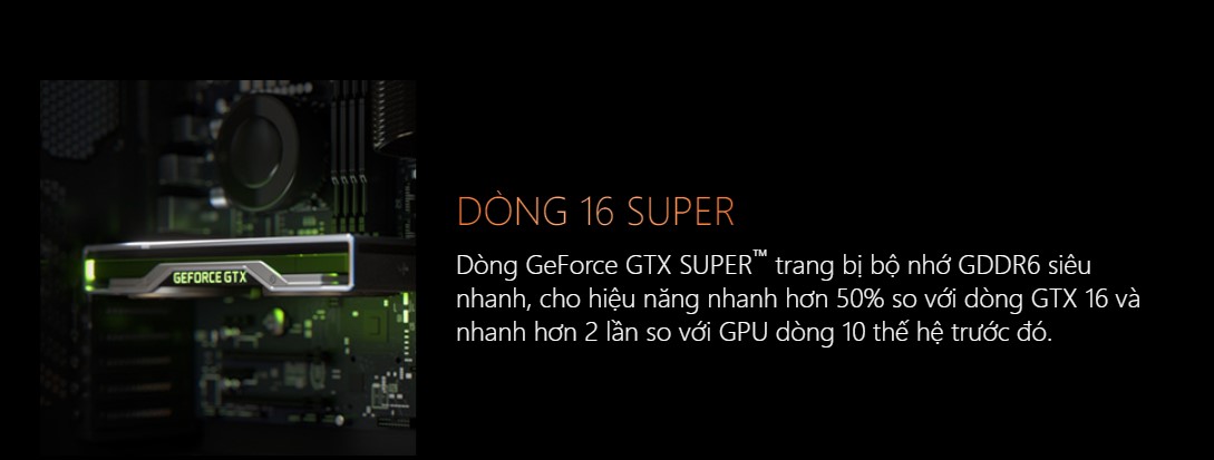 Card màn hình ASUS PH GTX 1660S Super-O6G (6GB GDDR6, 192-bit, DVI+HDMI+DP, 1x8-pin)